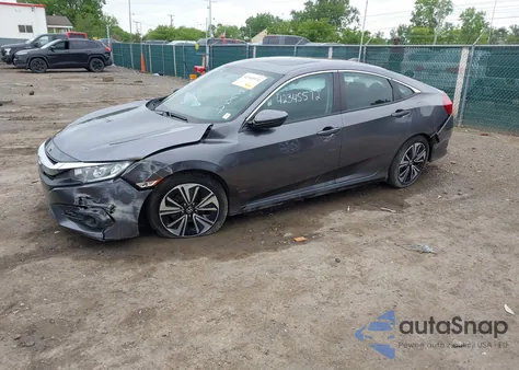 2017 Honda Civic Ex-T from USA, damaged, VIN 19XFC1F33HE032629